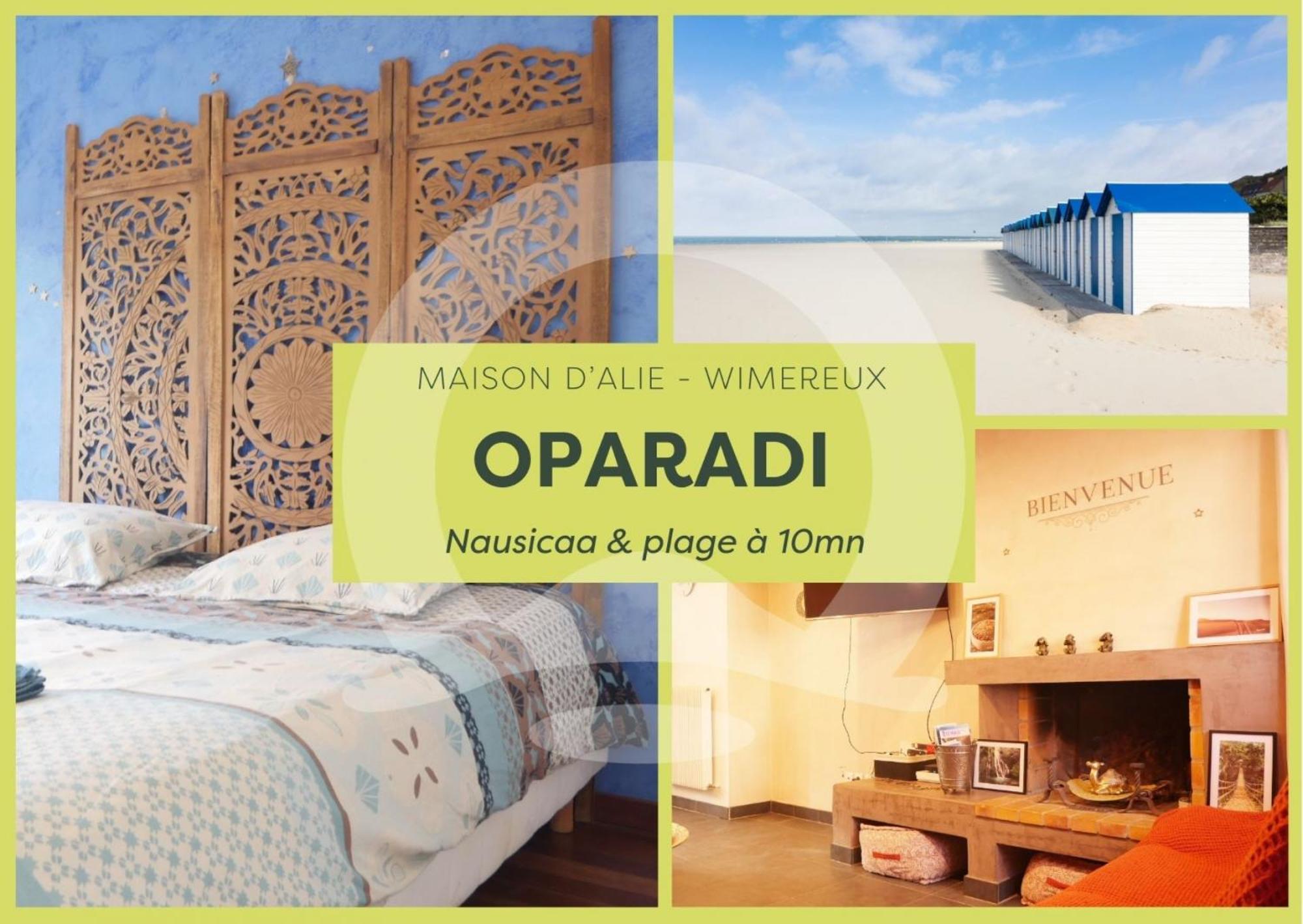 Oparadi "La Maison D'Alie" Un Souffle D'Orient ブローニュ・シュル・メール エクステリア 写真